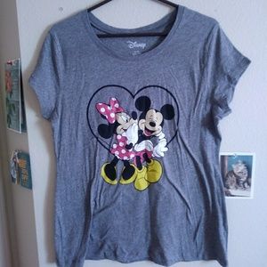 Disney Mickey Mouse and Minnie Mouse love t-shirt